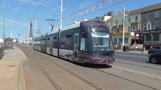 Blackpool Tramway - Manchester Square Stop