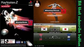 K League Winning Eleven 9: Asia Championship – Gameplay on PlayStation 2 (PS2)