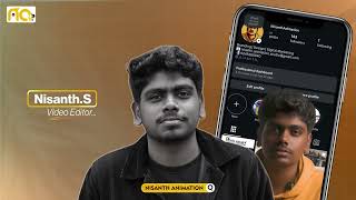 I Am Nisanth.s, Video Editor .
