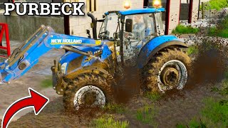 STILL SOME MUDDY PATCHES | PURBECK FARMING SIMULATOR 22 - Episode 8