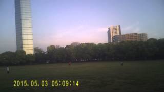 20150503 002 TigerMoth①離陸～墜落・破損確認→OK・手投げ～