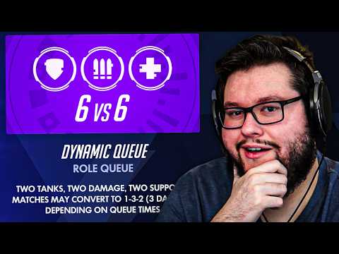 I Tried The NEW 6v6 Dynamic Queue In Overwatch 2