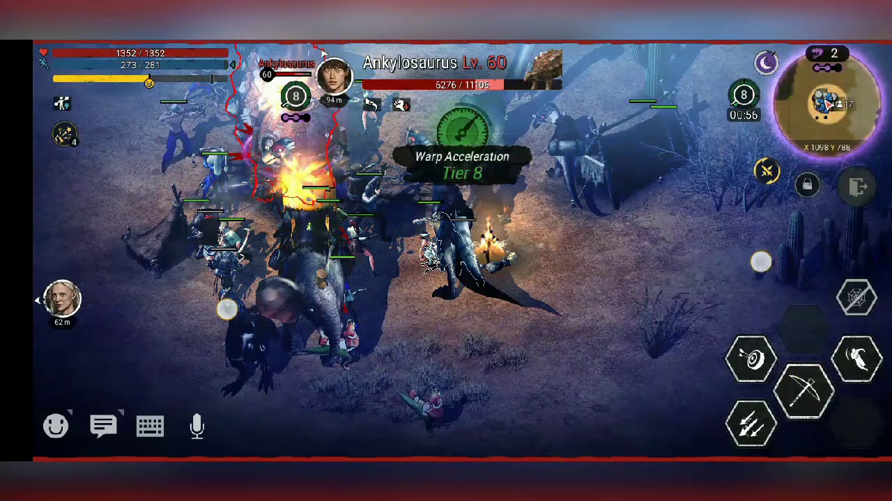 SUCCESSFUL 18-PLAYER WARP ACCELERATOR WITH 4 ALLOSAURUS! - DURANGO WILDLANDS