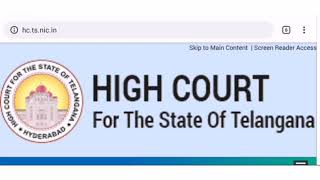 Telangana High Court Display Board screenshot 2
