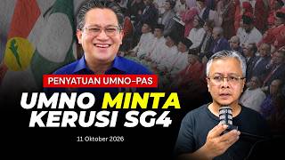 PENYATUAN RETAK? NUR JAZLAN GESA PAS BERI 1/3 KERUSI SG4 KEPADA UMNO