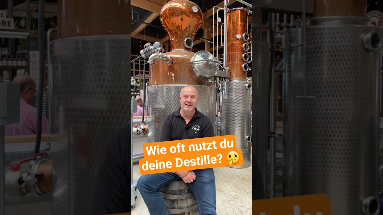Wie oft geht die neue Destille an den Start? 🤔 