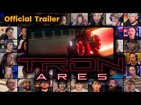 Tron: Ares - Official Trailer | REACTION MASHUP | Tron 3 - Jared Leto - Evan peters - Disney