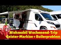 Wohnmobil-Trip 😍🌲 🌳 "Geister-Markise" + Boilerproblem -Wochenendausflug auf die Alb  VLOG#83