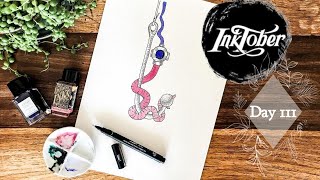 Inktober 2019 Day 3 - Bait