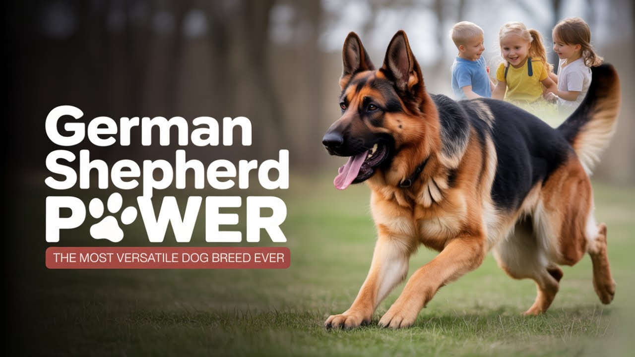 Why the German Shepherd Is the World’s Most Versatile Dog?