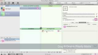 Drag & Drop: Priority Matrix for Mac