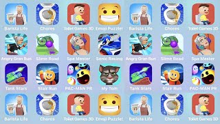 Barista Life, Chores, Toilet Games 3D, Emoji Puzzle, Angry Gran Run, Slime Road, Sonic Racing screenshot 3