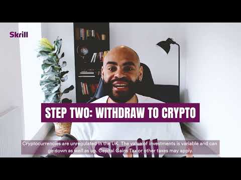 How To Withdraw To A Cryptocurrency Wallet Address With Skrill