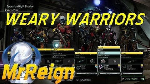 XCOM 2 - War Of The Chosen - Weary Warriors - Trophy Achievement - All Tired Soldiers