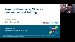 2022 SPI National Meeting Day 1 Keynote: Community Violence Intervention and Policing