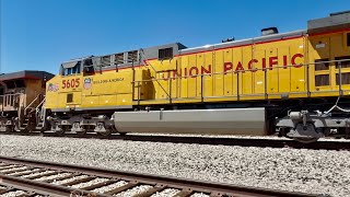 Fast UP stacks scream WB through Casa Grande AZ 7-2-26