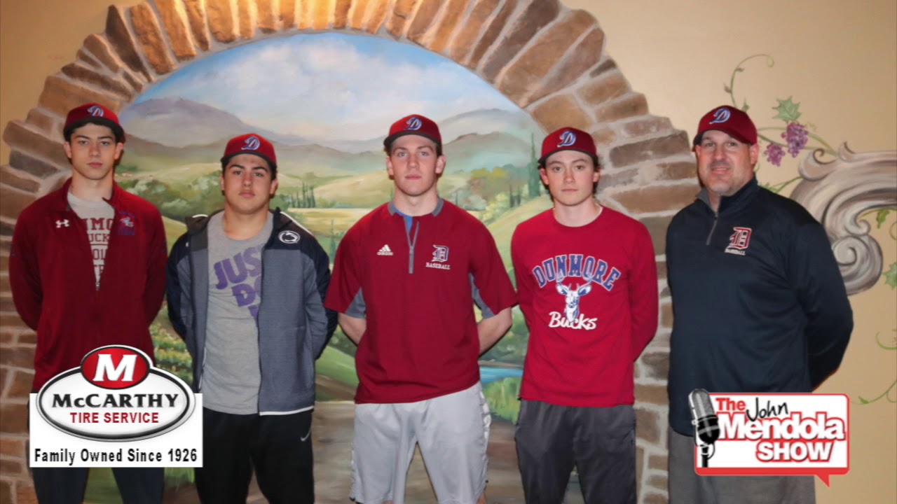 The John Mendola Show Dunmore Bucks Baseball YouTube