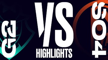 G2 vs. S04 - LEC Week 1 Day 2 Match Highlights (Spring 2019)
