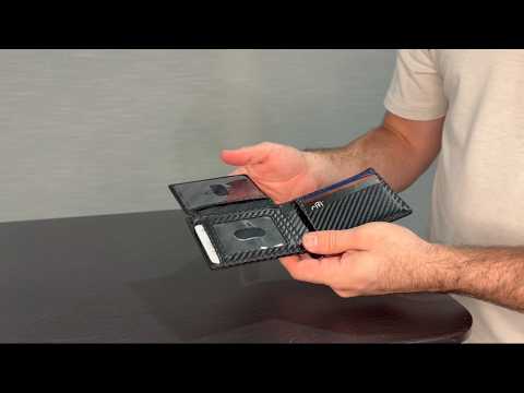 RUNBOX Slim Wallet for Men: Pockets Galore, Stays Compact!
