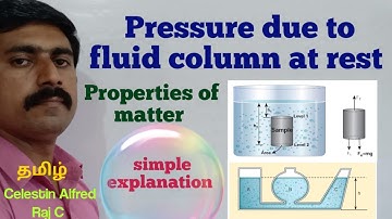 Pressure due to fluid column at rest|paradox|properties of matter|Unit 7|11 Physics|sky physics