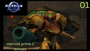 PLANET AETHER | Metroid Prime 2 Echoes Gameplay Walkthrough part 1 | No Commentary Wii u