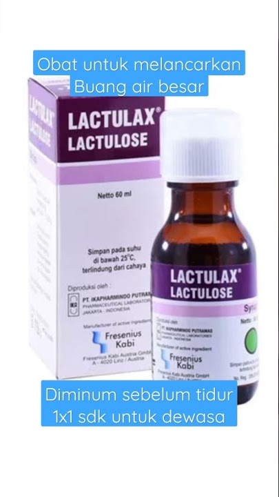BAB LANCAR MINUM OBAT INI‼️LACTULOSE #shorts @ObatdanKhasiatnya