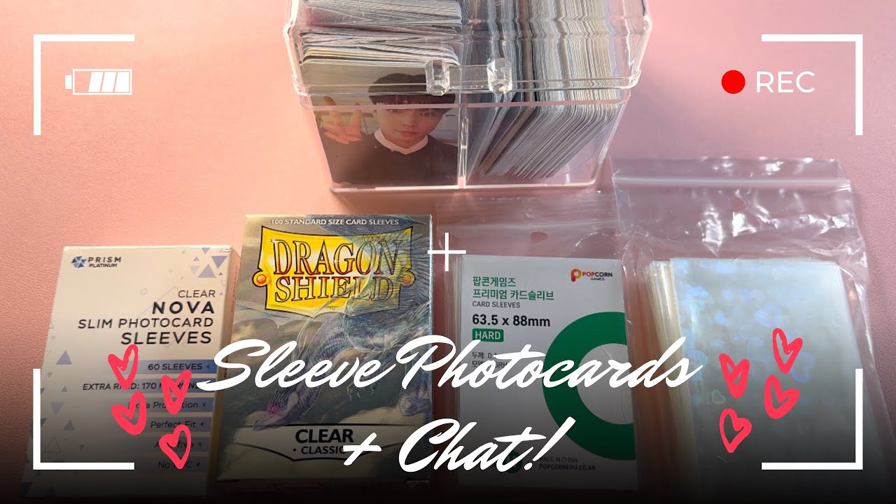 Let’s Sleeve Photocards & Catch Up!