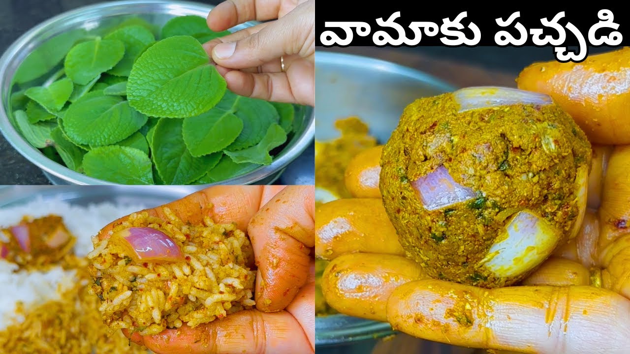 ఈ రోటిపచ్చడి ఒక్కసారితింటే మళ్ళిమళ్ళికావాలంటారు|Healthy Roti Pachadi Recipe in Telugu|Vamaku Pachadi