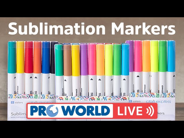 Transfer your drawings with the Sublimation Markers by B-Flex