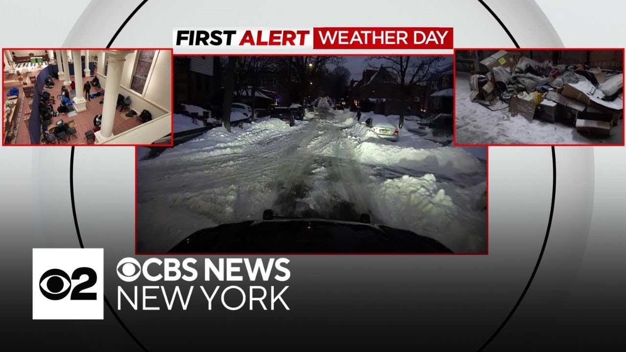 Freezing temperatures make snowstorm recovery difficult across NYC, N.J ...