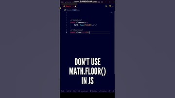 Use these operators instead of Math.floor() in JavaScript 🤯🤩 #shorts #programming #javascript #code