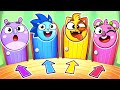 Magic Doors Song ✨ | Funny Kids Songs 😻🐨🐰🦁 And Nursery Rhymes by Baby Zoo