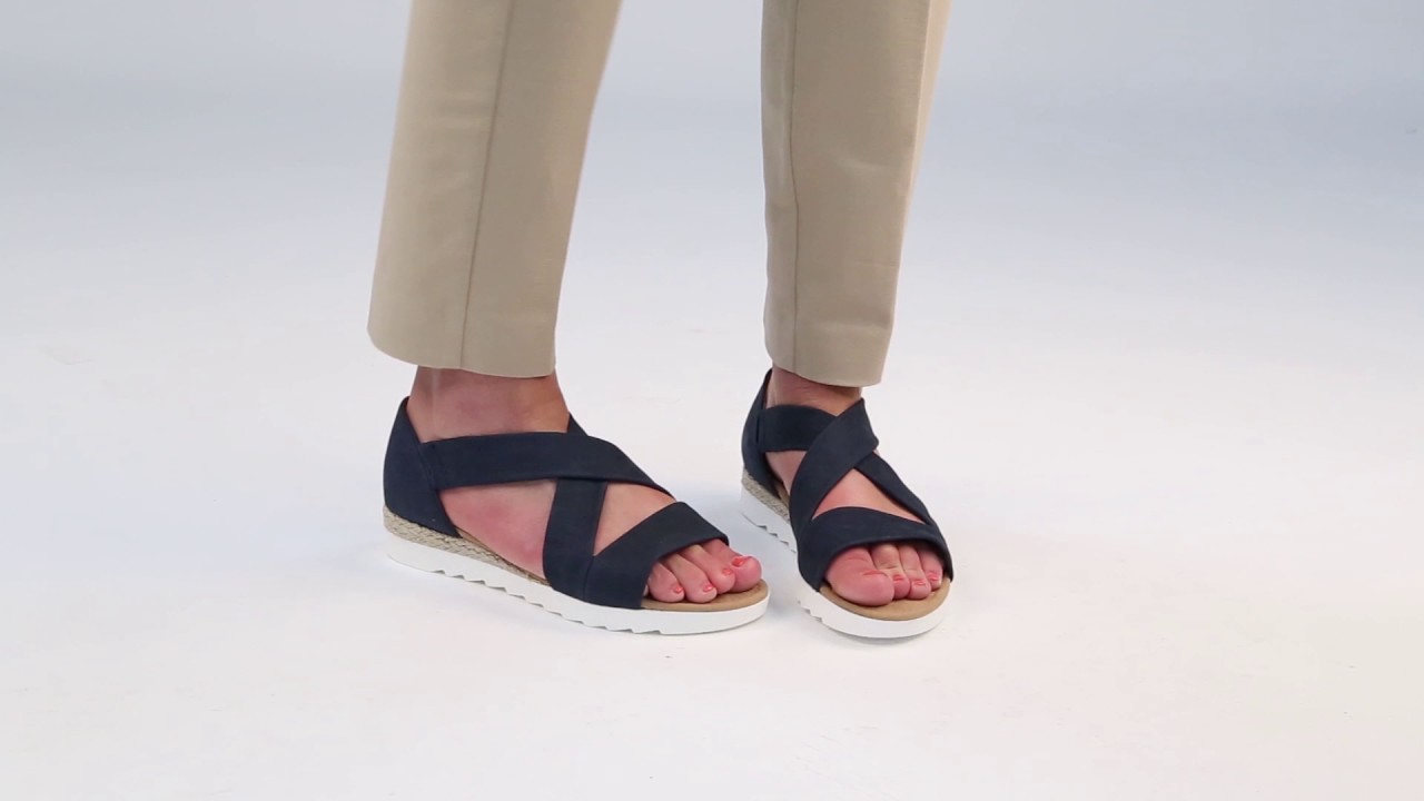 gabor navy blue sandals