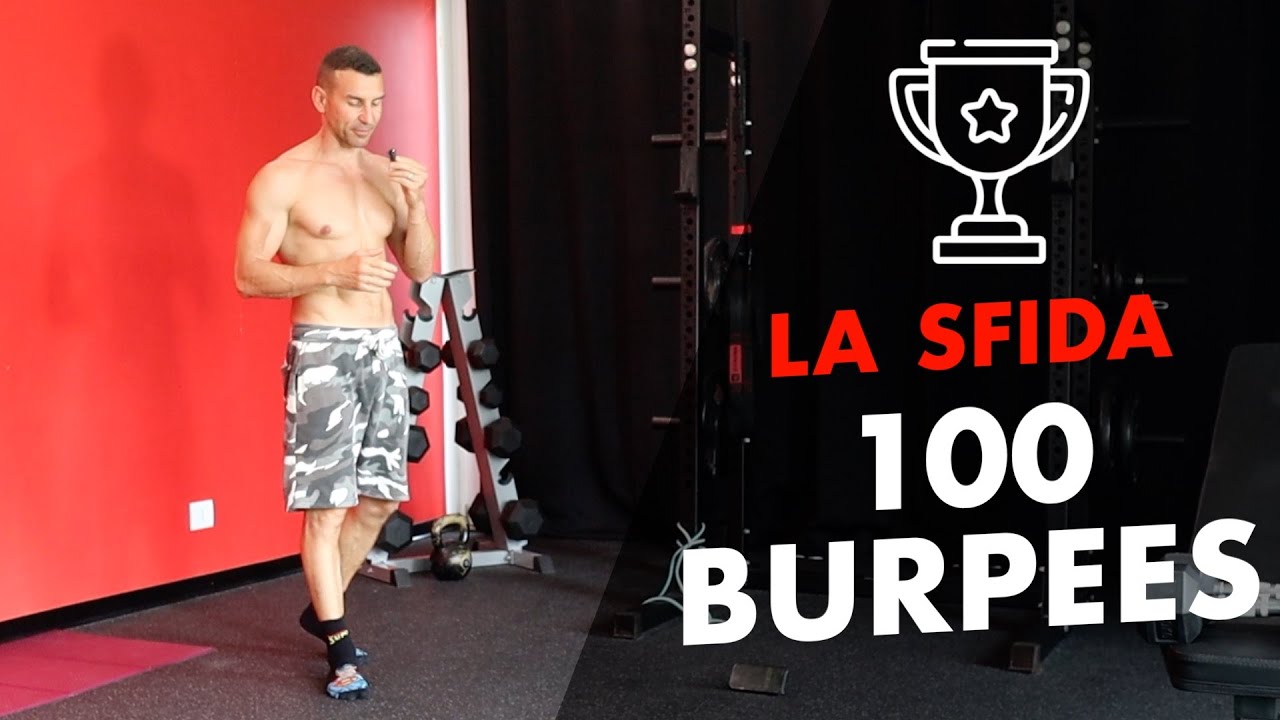 100 Burpees la Sfida!!! Prova anche tu 💪