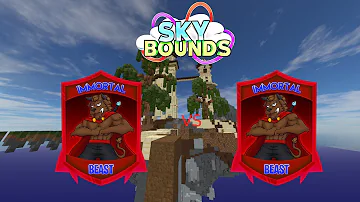 Minecraft Skybounds/Showdown Islands/ Beast VS. Beast against JK02 and 1v1 against WTPickle