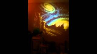 Getting the kids to sleep! Opti-Aura Projector with Space Effect Wheel