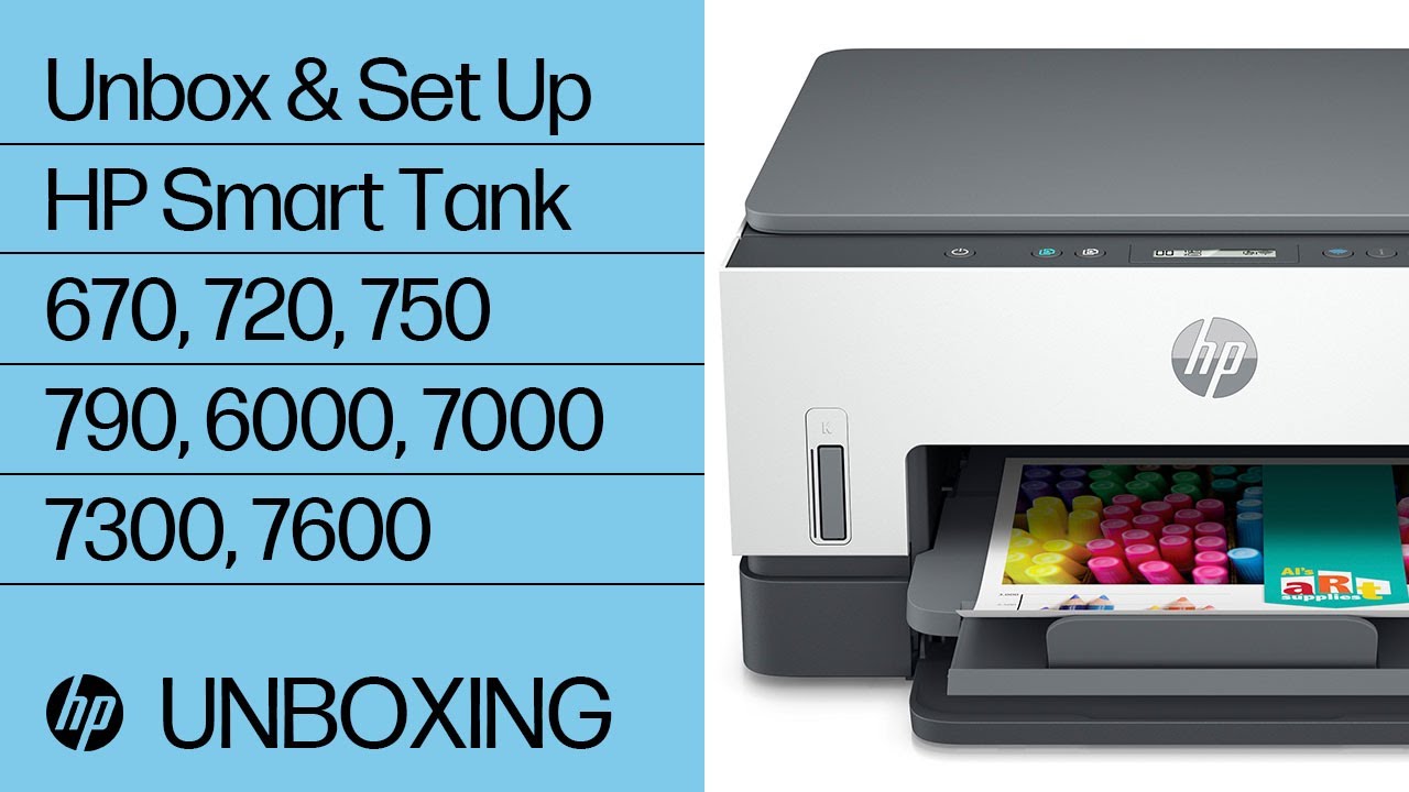 Impresora HP Scanner Smart Tank 790 AIO Printer Copier Inkjet WiFi