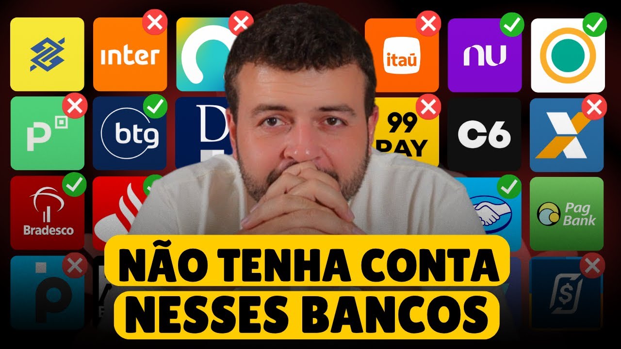 PIORES BANCOS PARA 2026! SE VOCÊ É CLIENTE DESSE BANCO, CUIDADO!