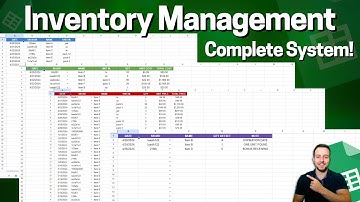 Complete Inventory Management System Template with Stock Adjustment | Google Sheets