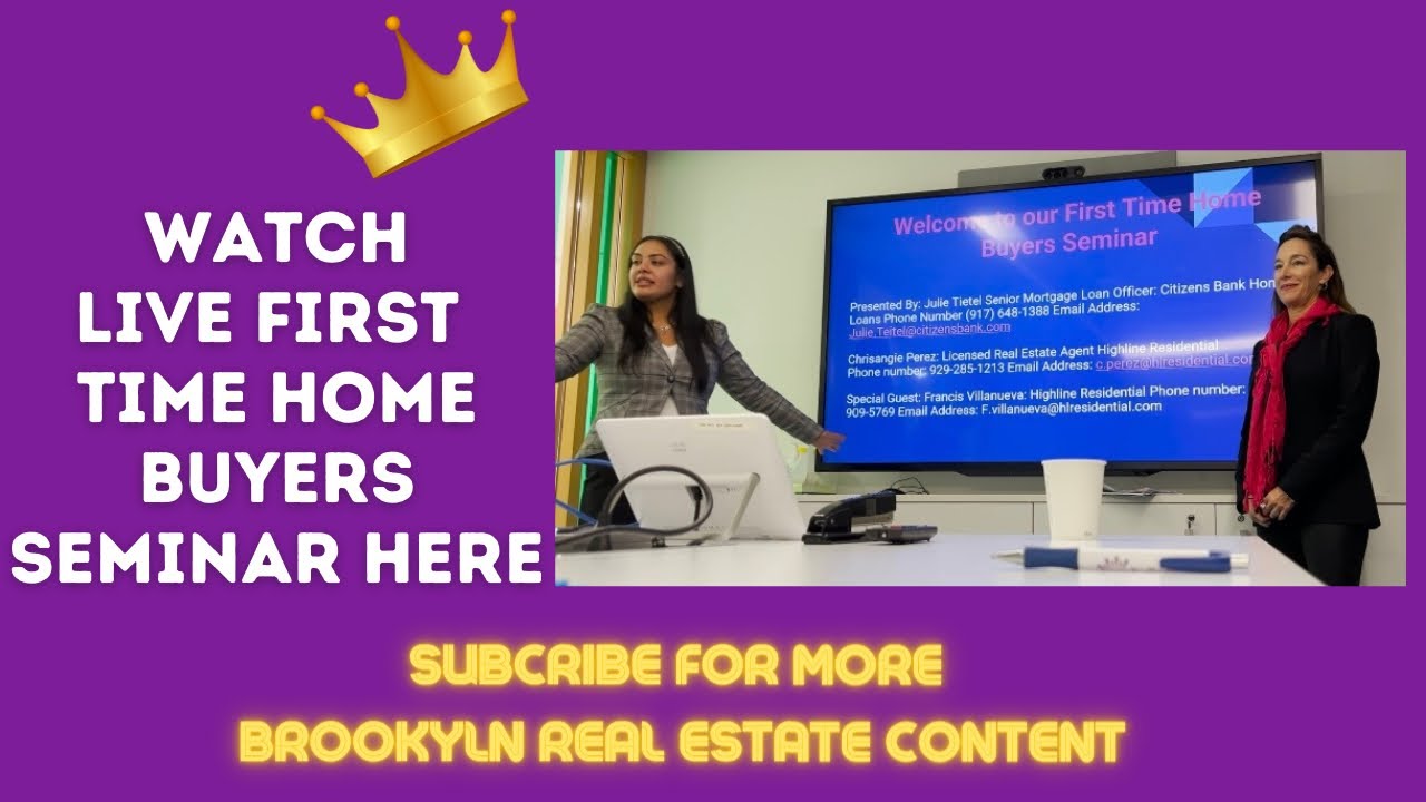 How to Buy Real Estate in New York City, Live Home Buyers Seminar YouTube