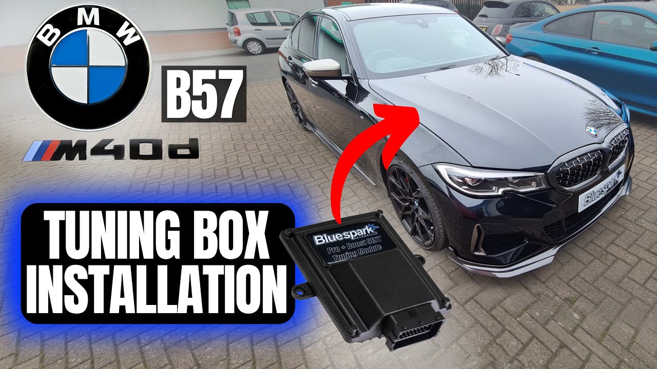 BMW M340d B57 Chip Tuning Box Installation - YouTube