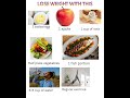 FOODS THAT HELPS YOU LOSE WEIGHT