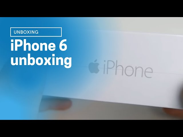 iPhone 6 unboxing (silver / white)