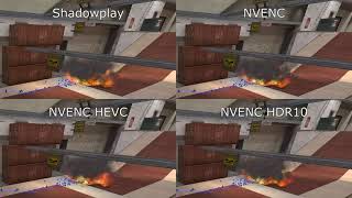 nVidia quality test: Shadowplay, NVENC, HEVC, HD10 (Sony Vegas NVENC high quality)