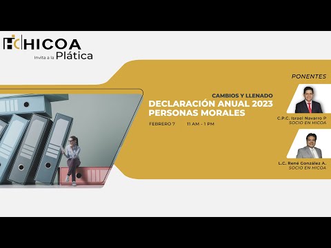 Declaración Anual 2023