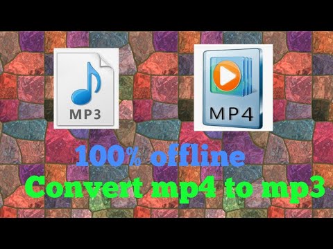 How To Convert Mp4 To Mp3 Offline