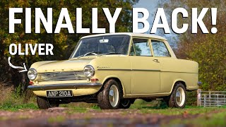 Oliver the Opel has been restored at Richard Hammond's workshop!