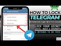🔒 How to LOCK Your Telegram Account (2 Methods) – Setup Two-Step Verification in 2025