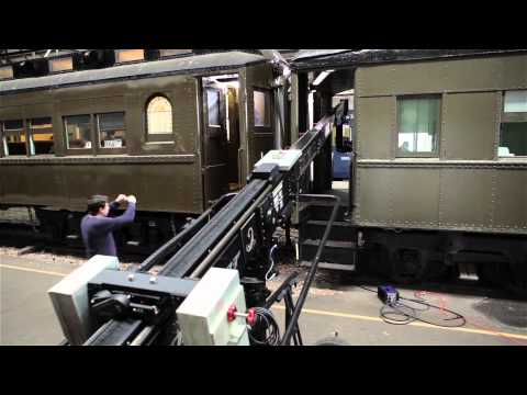 Scorpio Telescopic Camera Crane: TRAIN SCENE