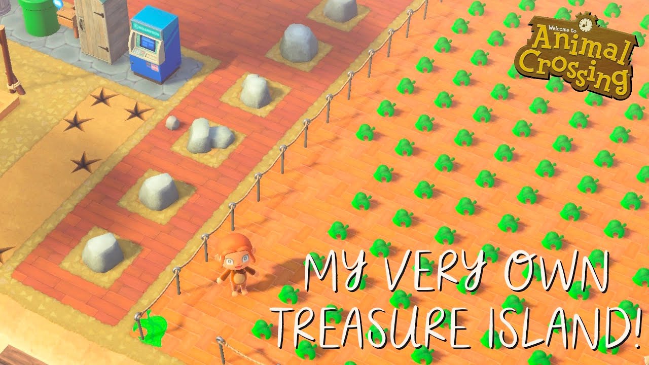 I MADE MY OWN TREASURE ISLAND!! Animal Crossing New Horizons YouTube